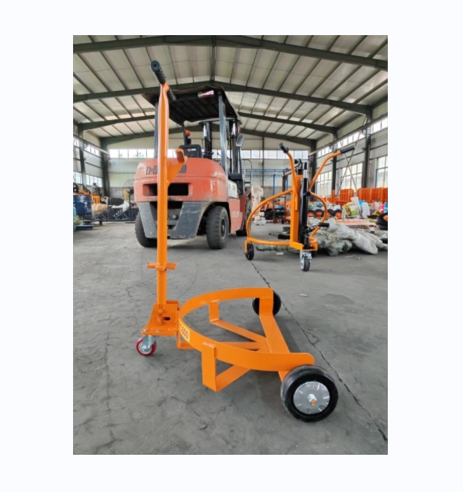 High-Quality High-Speed 55 Gallon Hand Barrel Stacker Manual Oil Drum Truck