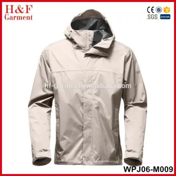 High quality 2017 fashion lightweight waterproof breathable mens jacket with hoodie