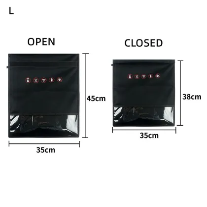 Anti-Radiation Signal Blocking Faraday Bag
