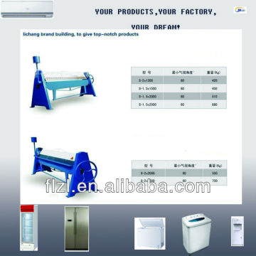 hand bending machine,Hand Operated Press Brake refrigerator equipment,freezer machine