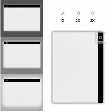 Tableta de dibujo de Suron LED TRACTING LED