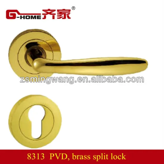 brass door lock zinc alloy locks 304SS split lockset