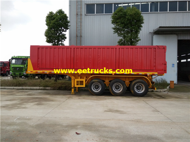 Tri-axle Mining Dumper Trailers