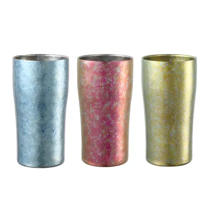 Titanium Color Beer Cup