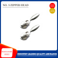 Water Drop Pulling Head Metal Zipper