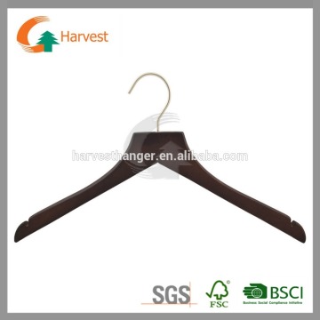 Outdoor clothes drying wooden hanger