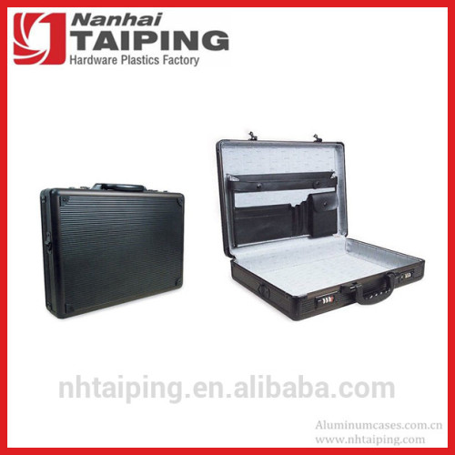 Black Aluminum Computer Case Laptop Metal Case File Case