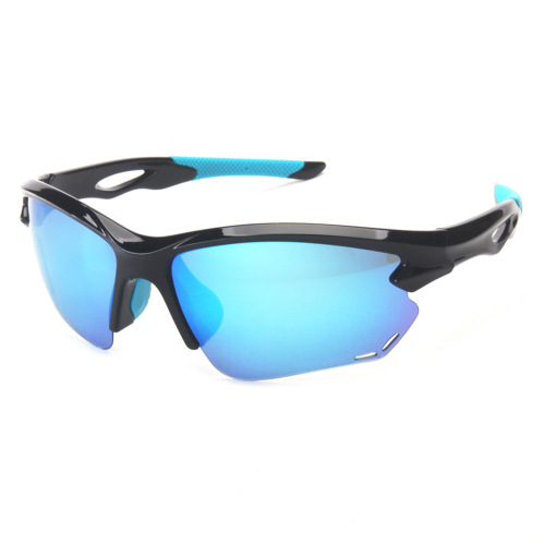 TR90 Polarized Half-Rim Sports Sunglasses