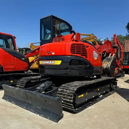 Used Yanmar 80 VIO80 8 Ton Mini Excavator for Engineering Projects