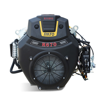 Rato R670 24HP V-Twin 670cc Gasoline Engine