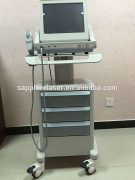 Skin tightening hifu for wrinkle removal system / skin tightening machine