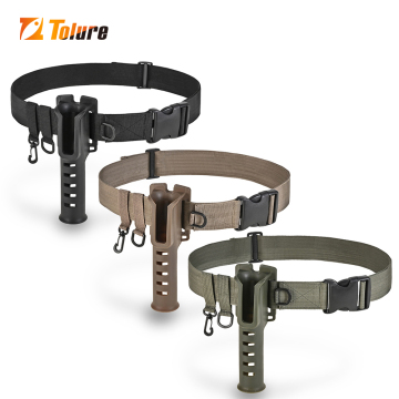 Outdoor tragbare Taillengürtel -Angelrutenhalter - Weihai Factory Custom Bauch Fischerei Taillenstabhalter