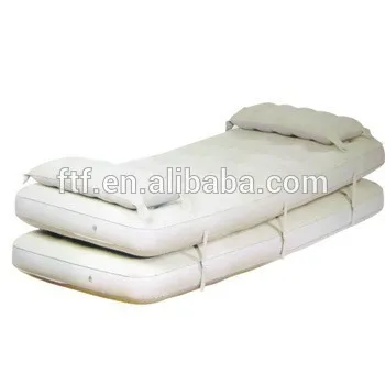 Purple one PVC inflatable floating bed