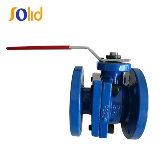 Flanged Handle Type Ductile Iron Ball Valve