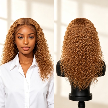 14 Inch 13x4 HD Lace Frontal Kinky Curls 150% Density 8 Human Hair Glueless Wig