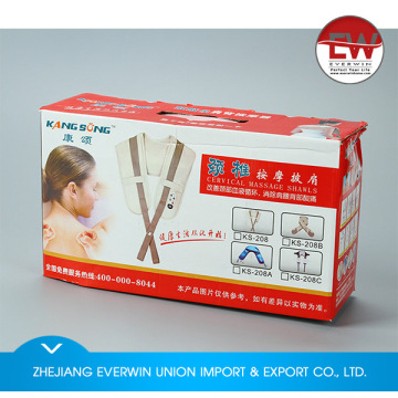 Factory wholesale blue wrap neck shoulder massage hot sale