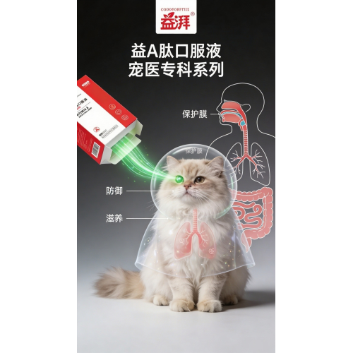 دعم مزدوج للحاجز المناعي وصحة الغشاء المخاطي في الحيوانات الأليفة