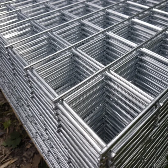 1.2 x 6m Galvanized Welded Steel Reinforcing Mesh Panel