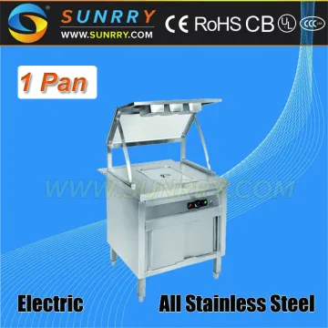 High-Efficiency electric with curved mobile food warmer trolley carts
