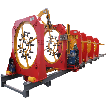 China-made Luyuan Customized CNC Rebar Cage Welding Machine with Automatic Welder