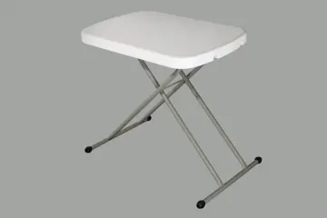 2FT Rectangle plastic folding Adjustable Table