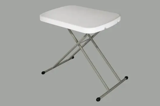 2FT Rectangle plastic folding Adjustable Table