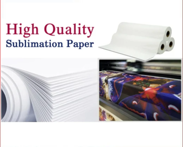 Papel de transferencia de sublimación 100GSM para impresión Mimaki Jv33