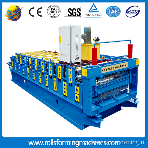 Galvanized Metal Roof Sheet Roll Forming Machine for Building Material