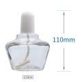 Alcohol Lamp Burner with replaceable wicks 30ml