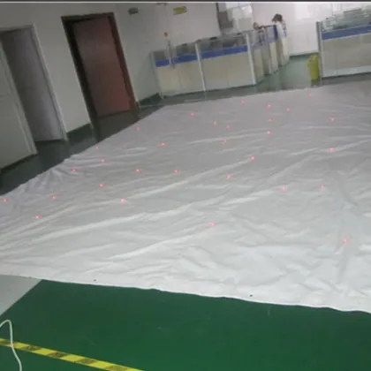 led star curtain backdrop