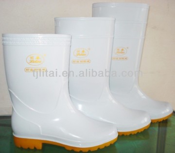 White PVC Gumboots
