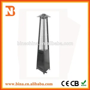 2015 high efficiency floor standing pyramid patio gas heater