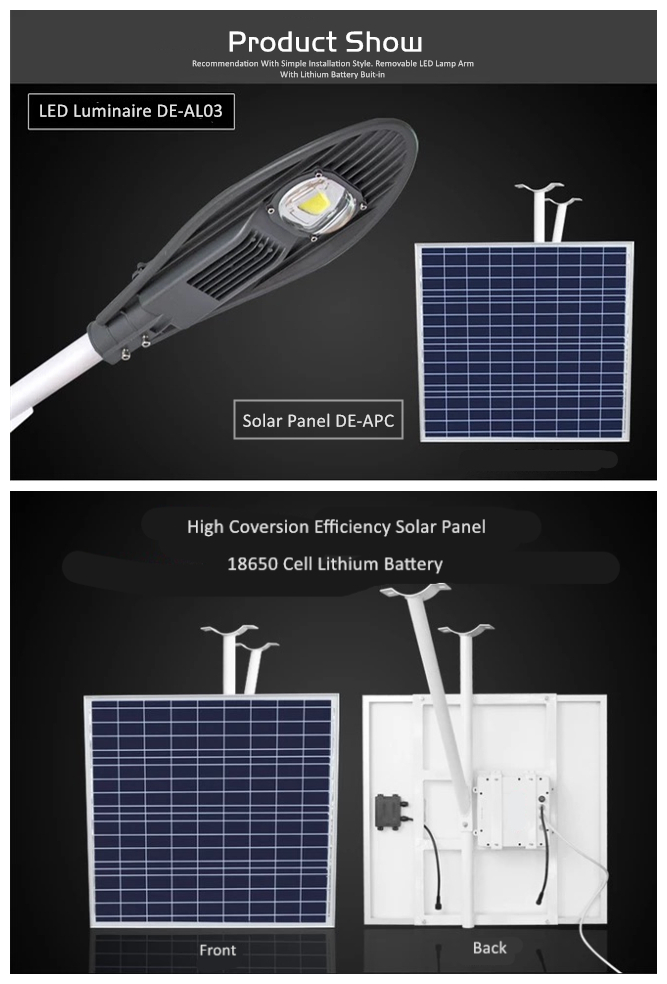 solar outdoor street light