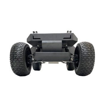 Saiya empat -4wd diferensial robot sasis s1080x - 100kg payload logistik distribusi robot sasis