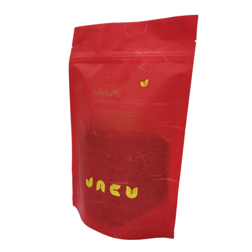 Rice Paper Coffee Stand Up Pouch With Zipper