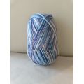 Acrylic polyester fancy yarn