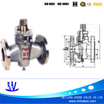 API Pressure balanced &lubricated flanged natrual gas/water/ electric/ plug valve