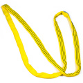 3 Ton 3M Or OEM Length Polyester 3T Round Lifting Sling Raw Material Belt Yellow Color Safety Factor 8:1 7:1