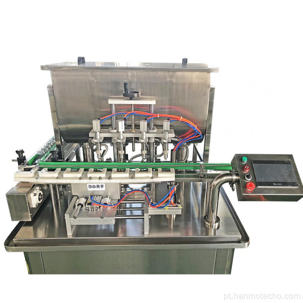 Máquina automática de preenchimento de esmalte de gel de cola UV