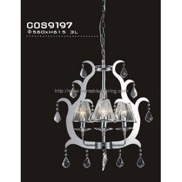 Bedroom crystal modern chandelier lamps