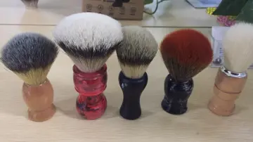 shaving lather brush set