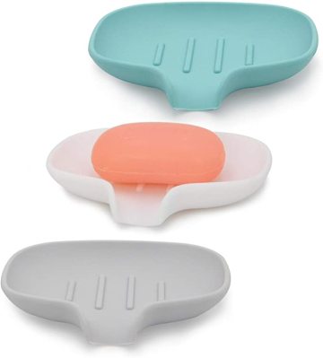 Custom Silicone Soap Dish with Drain