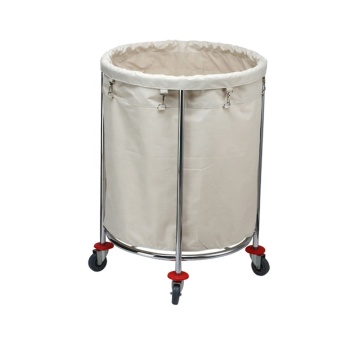 2024 Top Selling Commercial Laundry Carts on Wheels for Hotels & Hospitals - 60x60x83cm
