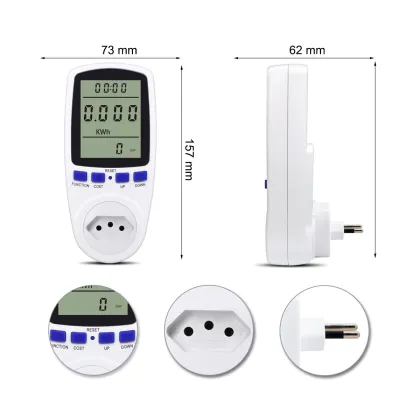 Single Phase Fiber Watt Power Meter Utilizing Laser Light Technology