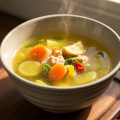 Receita de sopa de galinha caseira