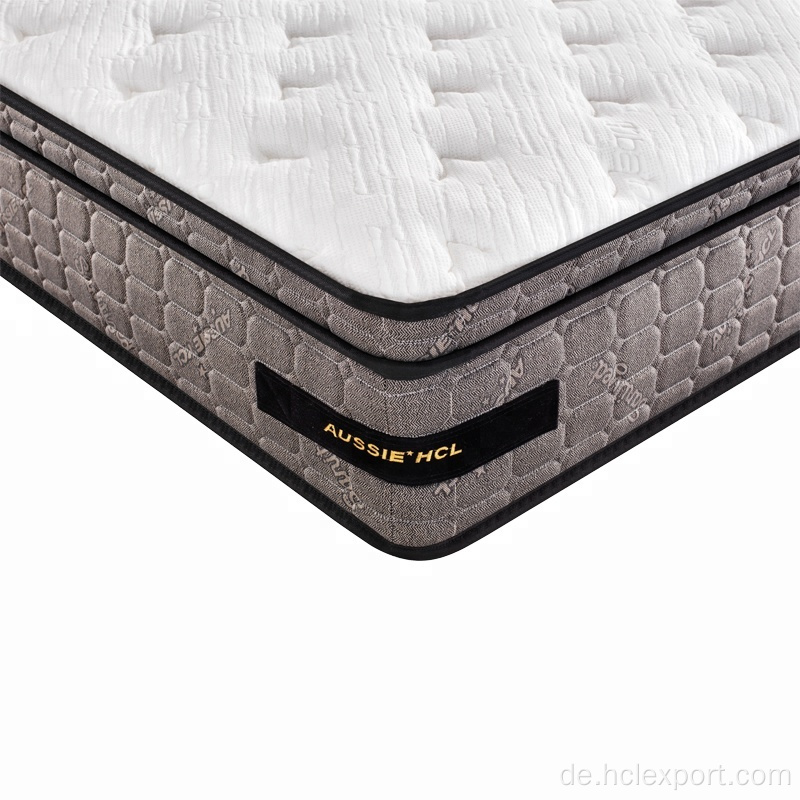 Die beste Doppelgel Memory Foam Spring Matratze