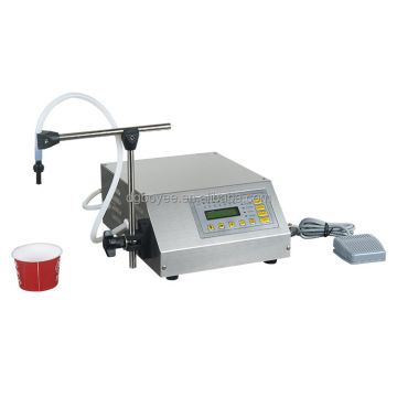 Οικονομική φιλική Small Digital160 Semi-Auto 2-3500ml υγρή μηχανή πλήρωσης