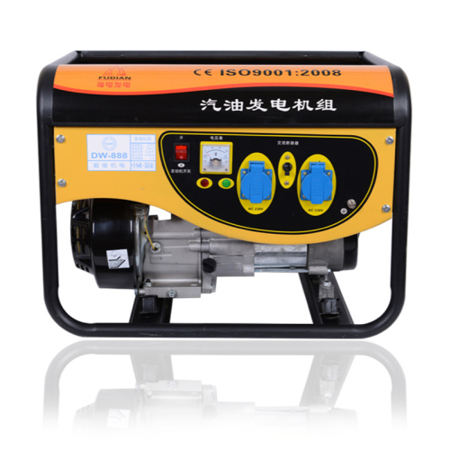 Gasoline generator household small single-phase 220 v 3.5 Kw three-phase 380 v mini outdoor (hand/electric start, quiet)