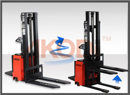 full electric stacker