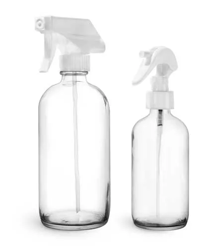 8oz Glass Bottle With Trigger Sprayers